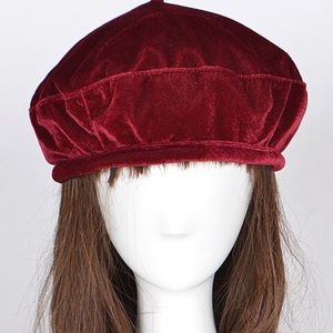 Soft Velour Beret